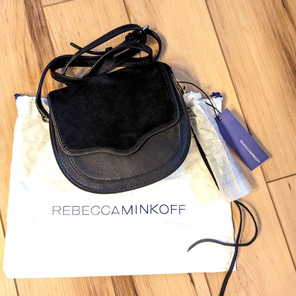 Rebecca Minkoff Mini Suki Black Crossbody Purse NWT